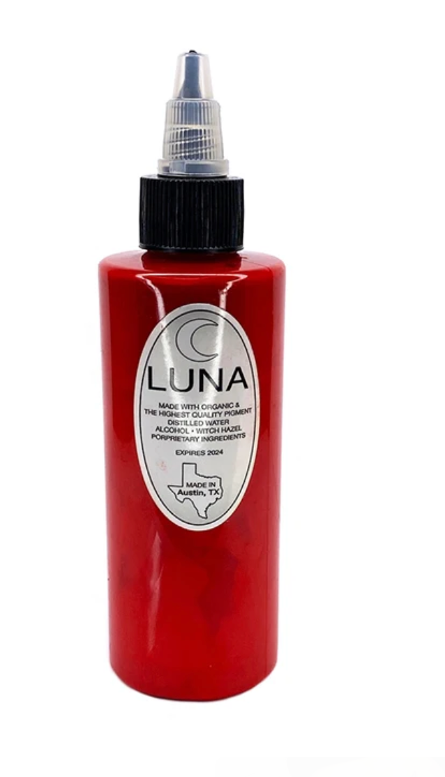 LUNA lightred tattoo ink