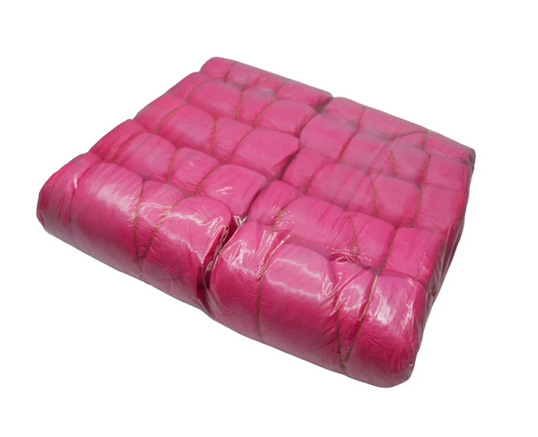 Pink mattress protector