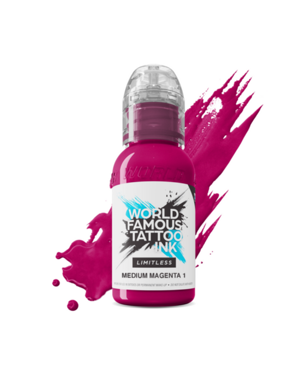 World famous tattoo ink medium magenta