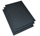 Workplace documents / protective towels - black - 125pack / 500 cardboard