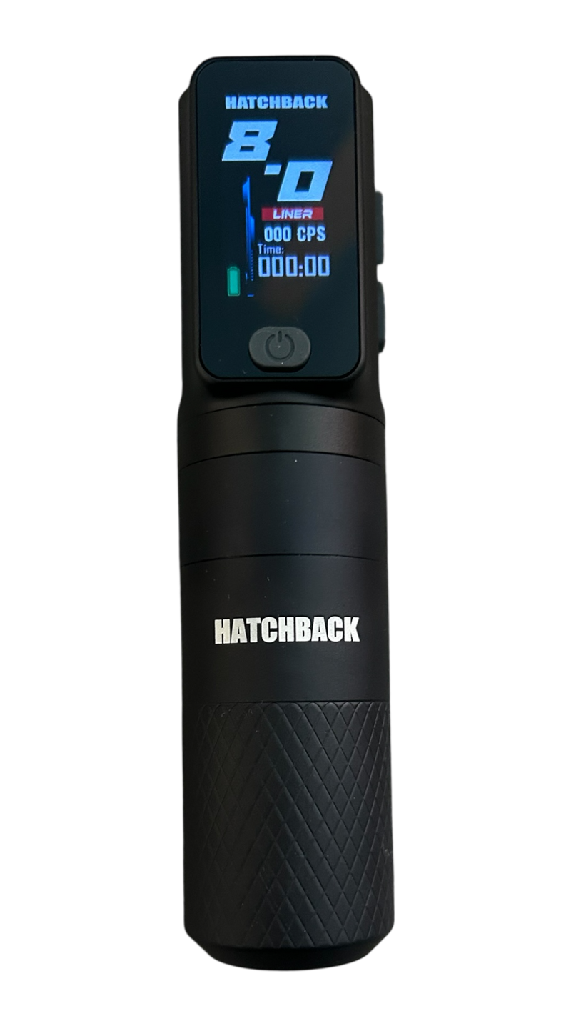 SHARP LCD BRUSHLESS TATTOO PEN MACHINE | HATCHBACK IRONS