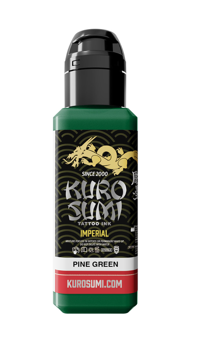kuro sumi ink pine green