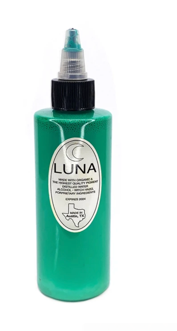 LUNA tattoo ink seafoam