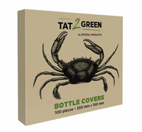 Protection cover for bottles - black - 250 mm x 150 mm - 100 box