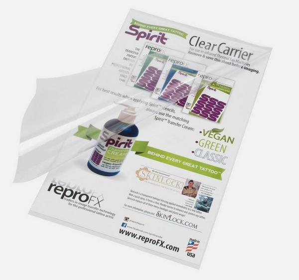 Spirit Tattoo Clear Carrier