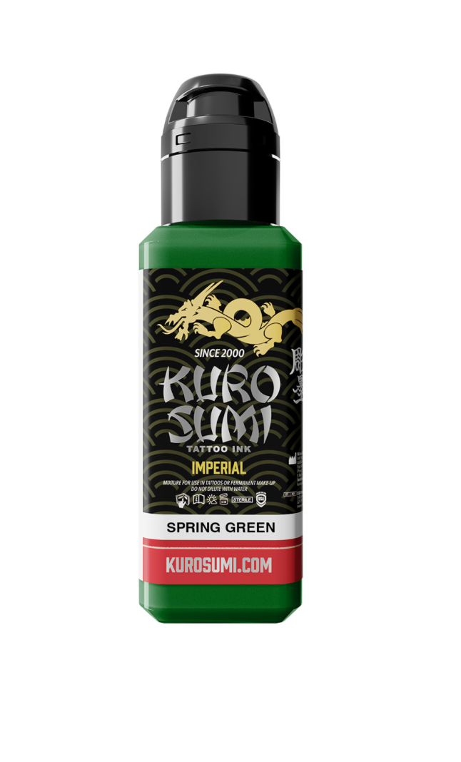 kuro sumi ink spring green
