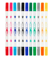 Squidster skin pins - two -sided - different colors + eraser