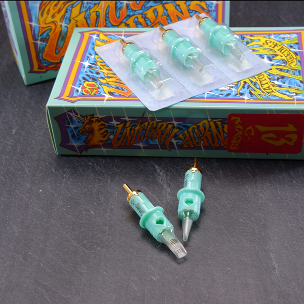 UNICORN CARTRIDGE: Slim Liner, Standard, Straight/Bold, Magnum & Curved Magnum