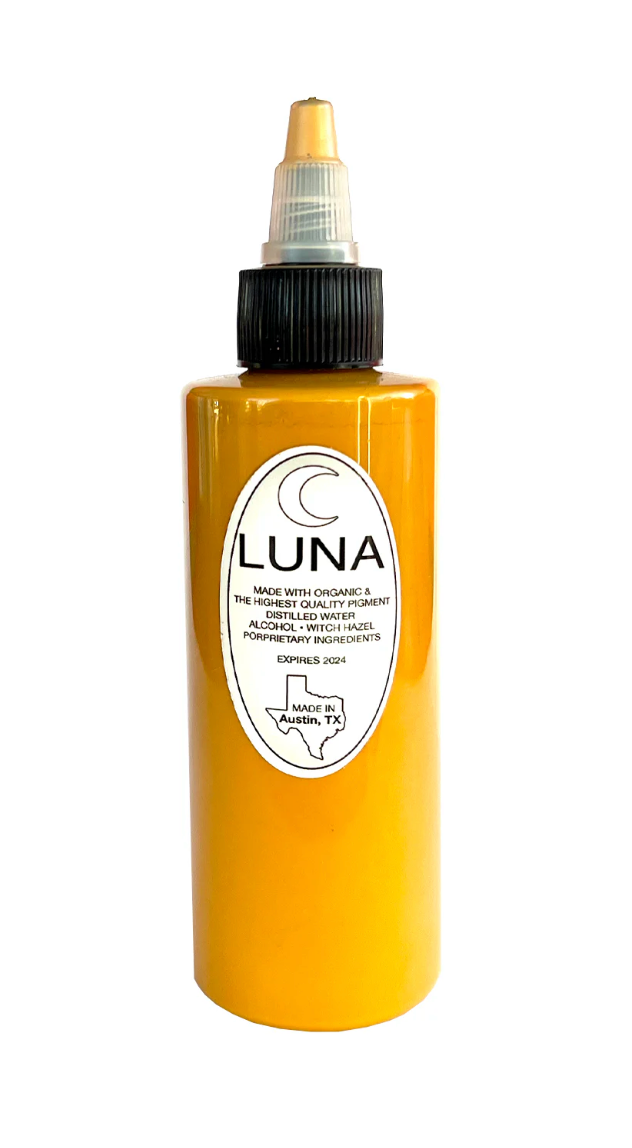 LUNA tattoo ink ochre