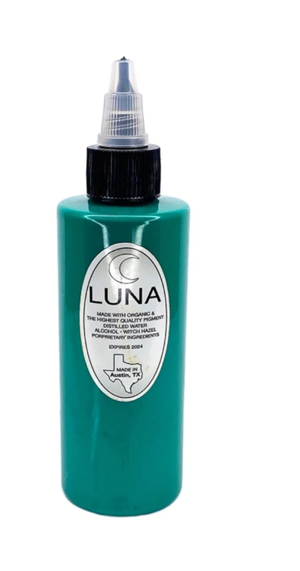 LUNA tattoo ink teal