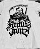 Krautz Ironz - T-Shirt Weiß Reaper