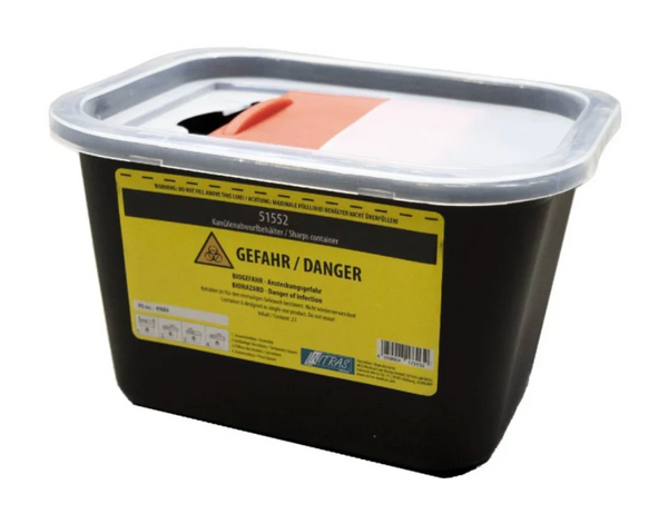 Needle container / cannula container - 2.0L or 5.0L