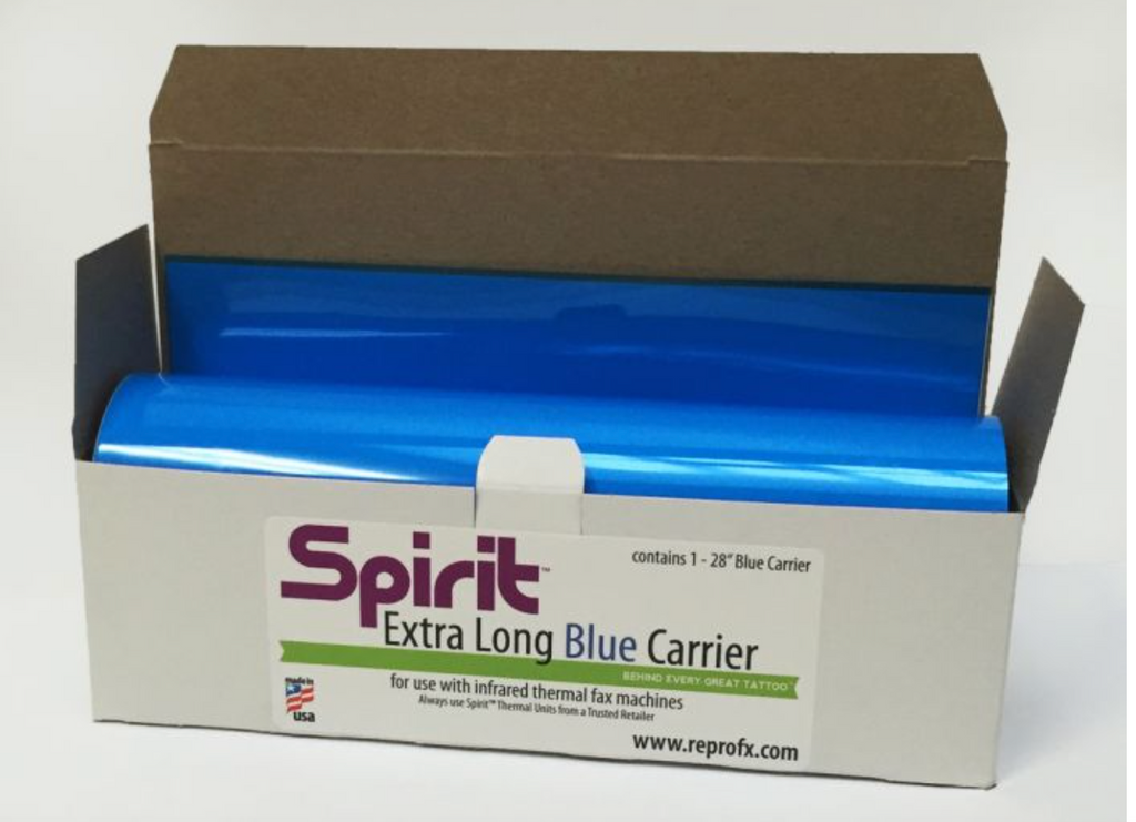 Thermal Papier Hülle EXTRA LONG - BLUE -