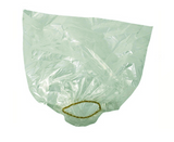 Machine bags transparent with elastic band