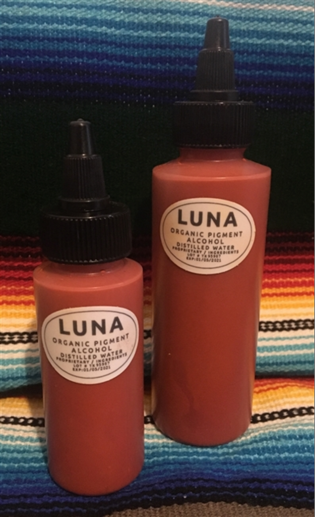 Luna Pigment - Burn orange - paint color