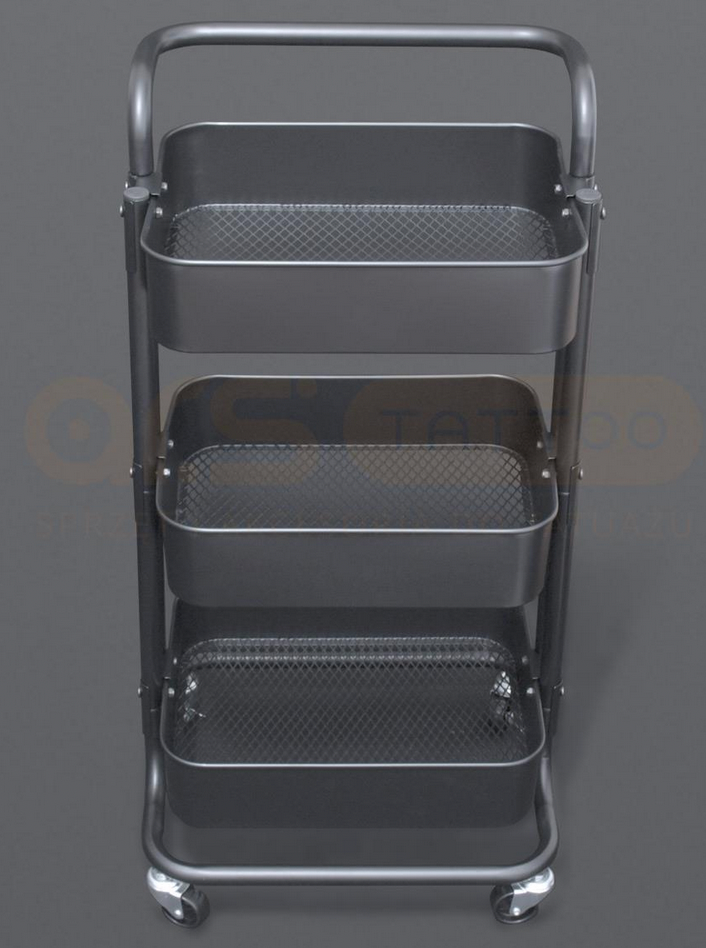 Work trolley - three levels - rollable