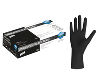 Nitril Black Pearl - Gloves Nitrile - Black