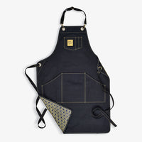 Black N 'Gold Legacy - Tattoo Apron - Canvas