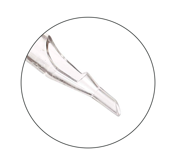Black n' Gold Legacy - Round Angle Cut Disposable Tattoo SHORT Tips