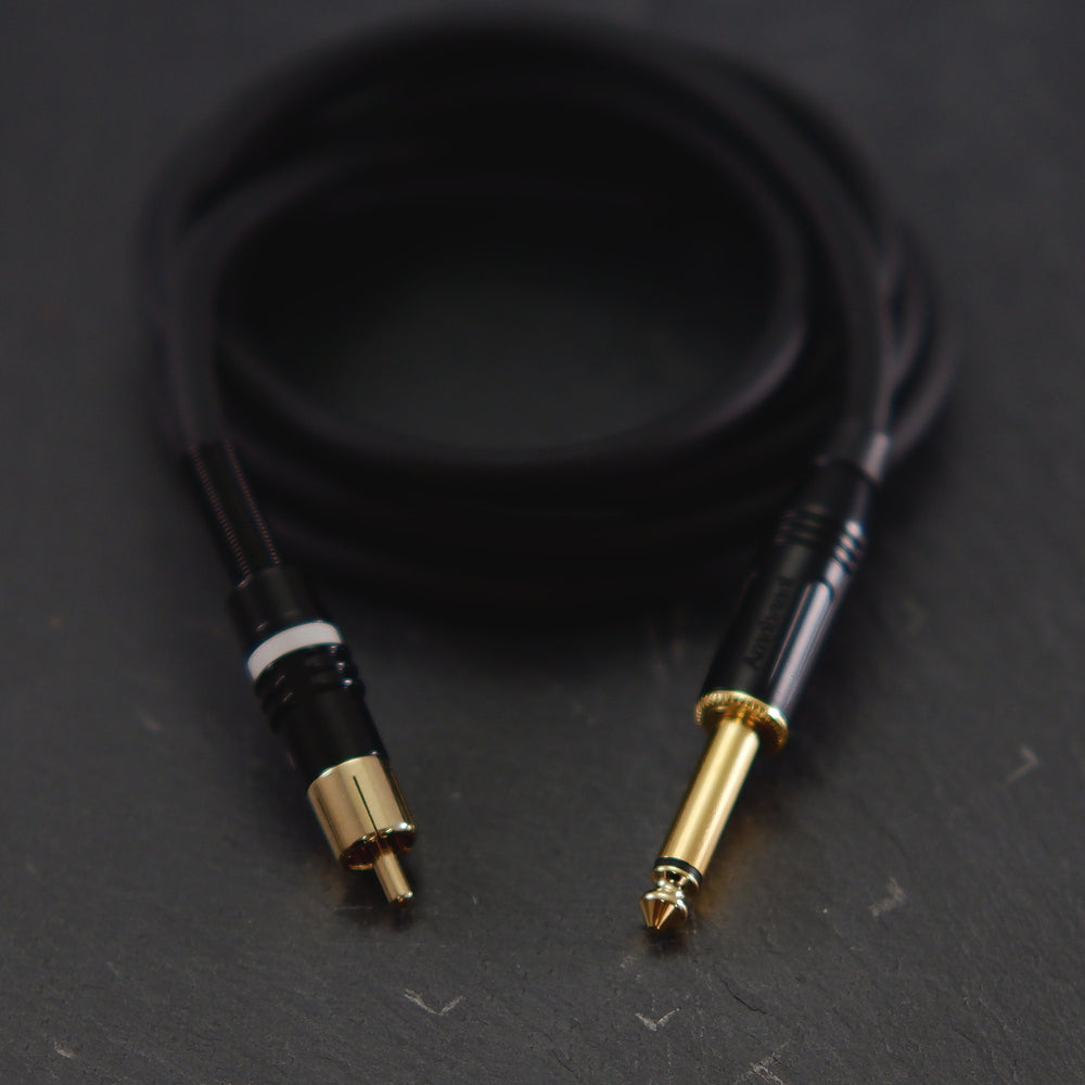 Hard Craft Company Black HEAVYDUTY RCA CABLE
