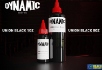 Dynamic - Union Black Tattoo Ink - 1 or 8 Oz. Bottle (Reach compliant)
