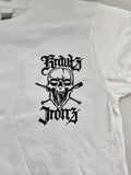 Krautz Ironz - T-Shirt Weiß Reaper