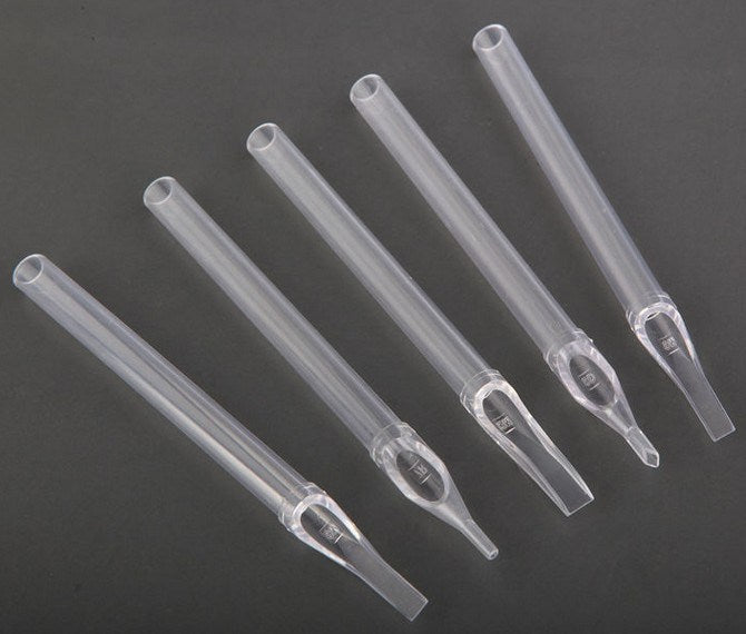 Disposable Tip / Tube - 110mm length - Round, Diamond, Open & Closed Flat Magnum