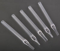 Disposable tip / tube - 110mm length - round, diamond, open & closed flat magnum