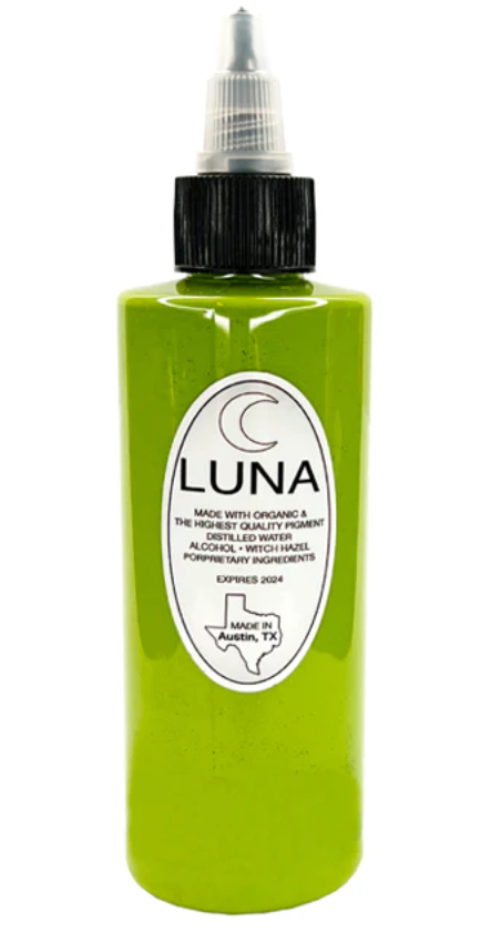 Luna Pigment - Radiant Parrot Green - Malfarbe