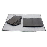 Workplace documents / protective towels - black