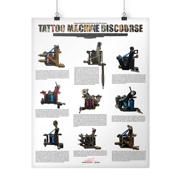 Tattoo Machine Poster #1