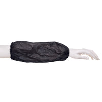 Disposable arm cover - sleeve saver - black