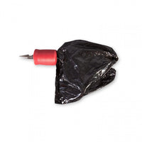 Machine bags / machine bag - black with elastic band