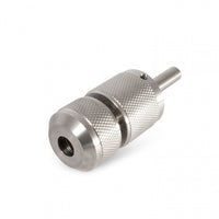 Stainless steel Quick Lock handle, knurled - different sizes